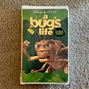 NWT A Bugs Life VHS 1997 / Sealed Heimlich Clam Shell Case Walt Disney Pixar vtg